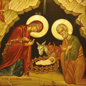 Ling Design Charity Christmas Cards - Mary, Joseph & Baby Jesus (Pack of 6) image 0