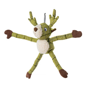House of Paws Tweed Long Legs Plush Stag image 1
