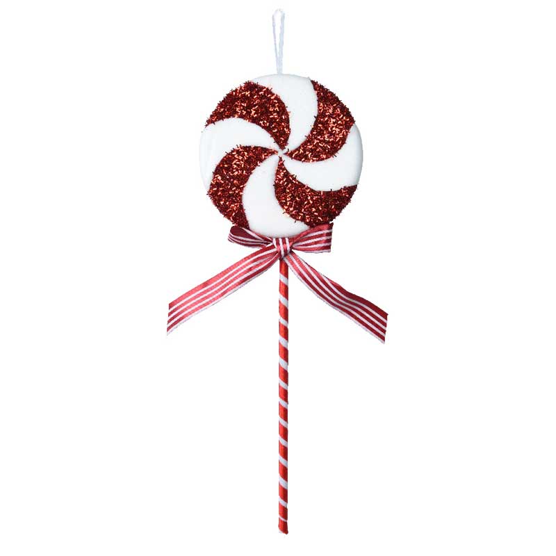 Decoris Candy-Striped Foam Lolly image 0
