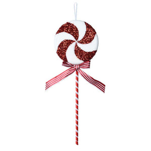 Decoris Candy-Striped Foam Lolly image 0