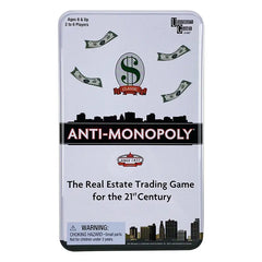 Anti-Monopoly Mini Tin Trading Game image 0