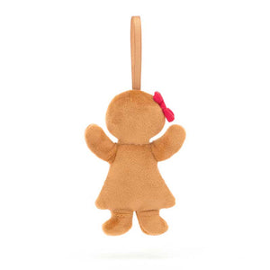 Jellycat Festive Folly Gingerbread Ruby image 2