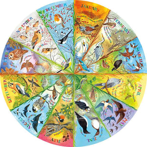 Gibsons RSPB Birds of the Year 500 Piece Circular Puzzle image 0
