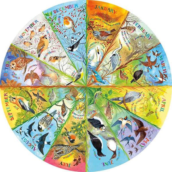 Gibsons RSPB Birds of the Year 500 Piece Circular Puzzle image 0