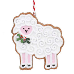 Gisela Graham Resin Gingerbread Sheep image 0
