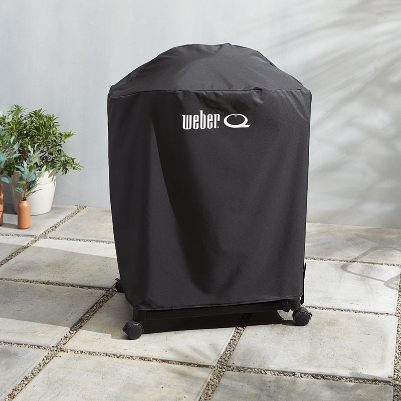 Weber Premium Barbecue Cover for Q 1000N & Q 2000N Series with Compact Stand image 0