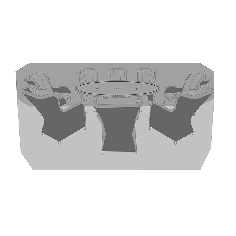 Outdoor Cover for Orchard Life Mulberry 8 Seat Elliptical Dining Set image 0