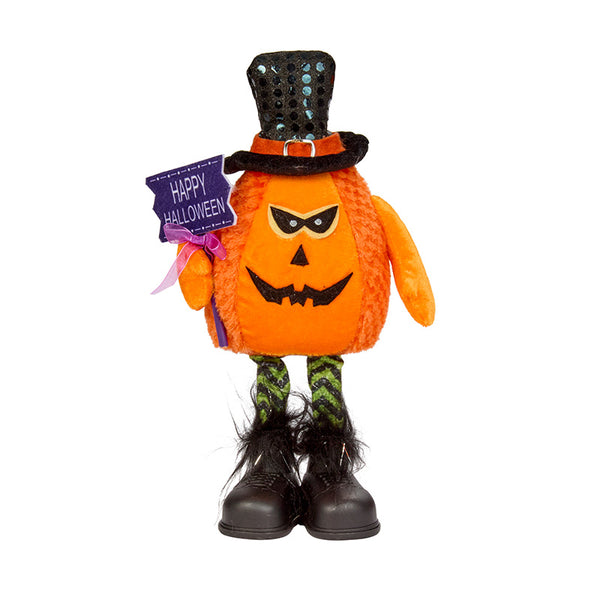 Spooky Jack Halloween Plush Pumpkin image 4