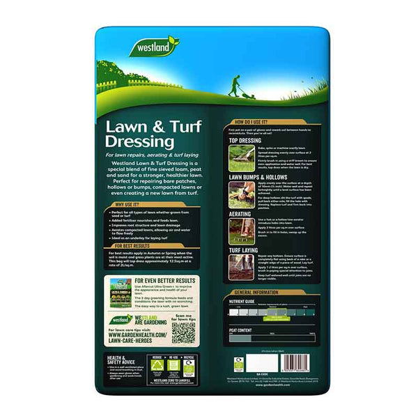 Westland Lawn & Turf Dressing 25 Litre Bag image 1