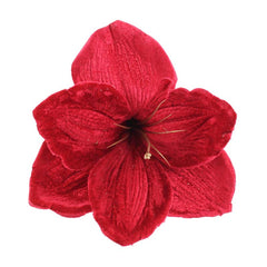 SageDecor Red Velvet Amaryllis Clip image 0
