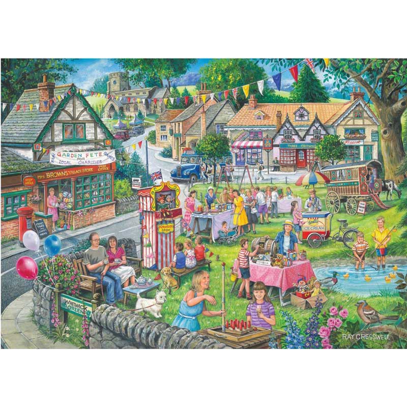 House Of Puzzles Summer Green 1000 Piece Jigsaw Puzzle image 0