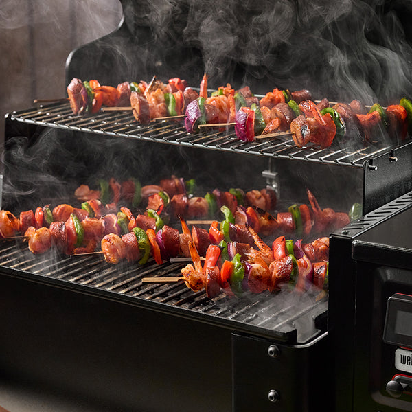 Weber Smoque Wood Pellet Smoker Barbecue image 2