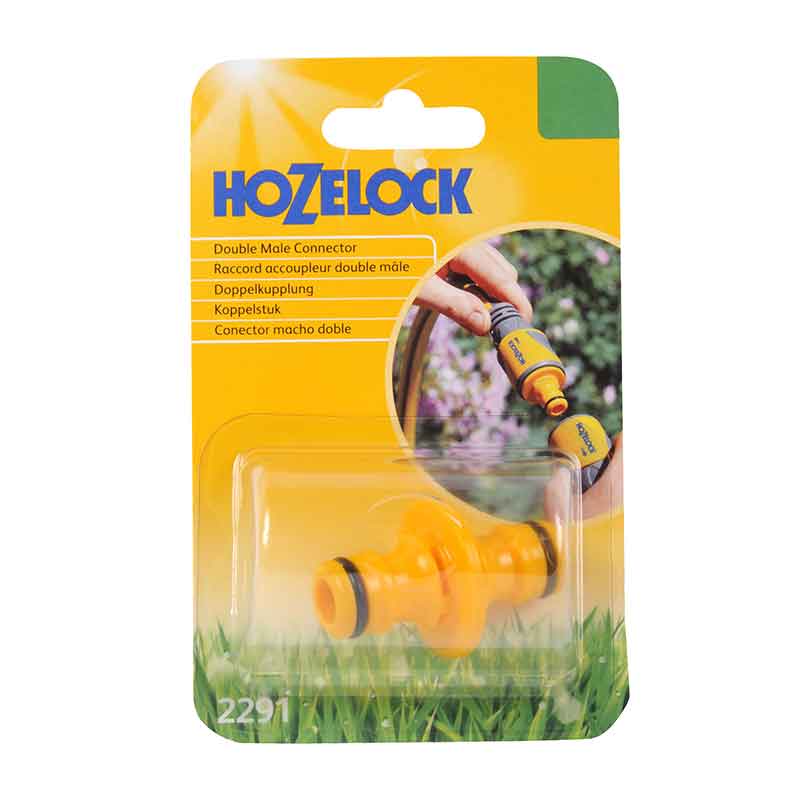 Hozelock Double Male Connector image 0