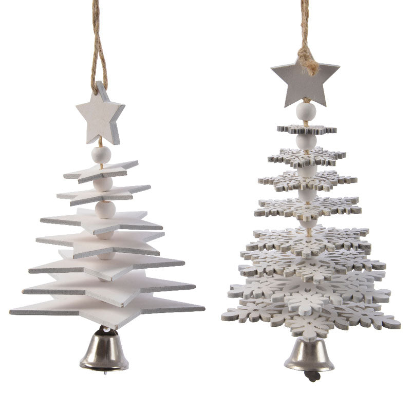 Decoris Hanging Tree with Bell (Assorted Designs) image 0