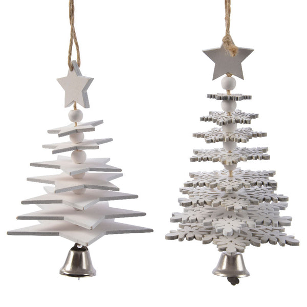 Decoris Hanging Tree with Bell (Assorted Designs) image 0