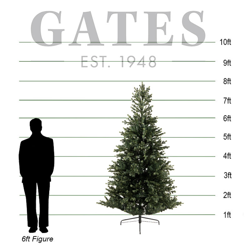 Everlands Geneva Fir Artificial Christmas Tree - 8ft image 0