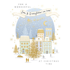 Paperlink Xmas Son & Daughter-In-Law Christmas Card image 0