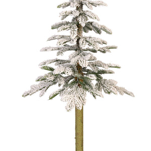 Everlands Alpine Fir Snowy Artificial Christmas Tree - 5ft / 1.5m image 4