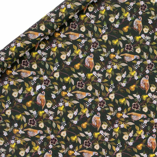 Glick Partridge In A Pear Tree Gift Wrap (4m) image 0