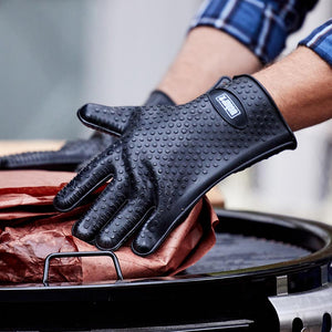 Weber Silicone Barbecuing Gloves image 0