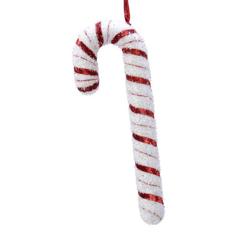 Decoris Red & White Foam Candy Cane image 1