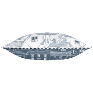 Wylder Abersoch Town Outdoor Cushion, 45 x 45cm - Sail Blue image 2
