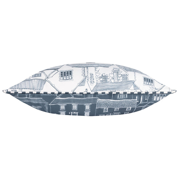 Wylder Abersoch Town Outdoor Cushion, 45 x 45cm - Sail Blue image 2