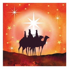 RSPB Small Square Christmas Cards - Star of Wonder (Pack of 10) image 0