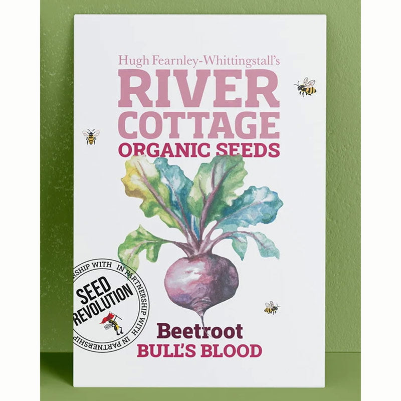 River Cottage Organic Seeds – Beetroot ‘Bull’s Blood’ (1 Packet) image 0