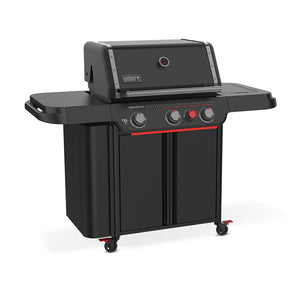 Weber Genesis E-330WR Gas Barbecue & Rotisserie - Stealth Edition image 2