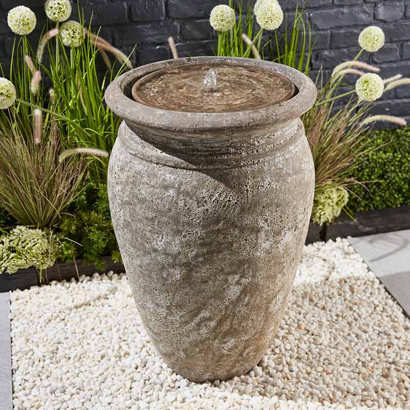 Leona Antique White Water Feature image 0