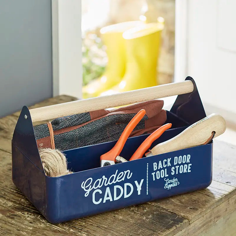 Burgon & Ball Garden Caddy - Atlantic Blue image 0