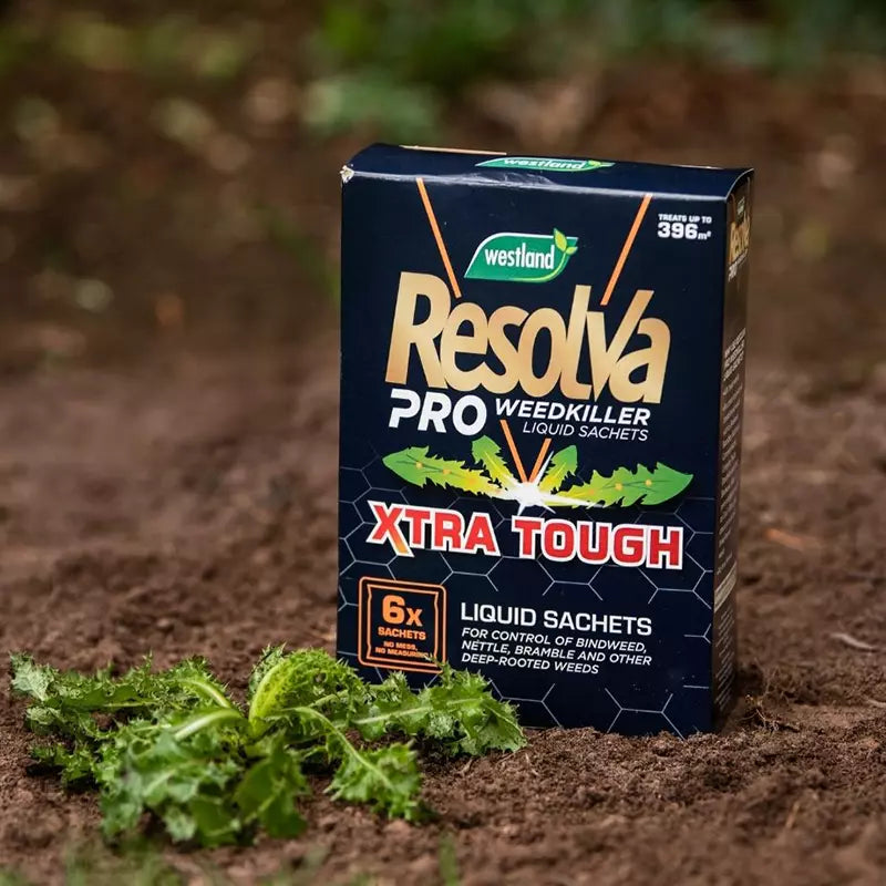 Westland Resolva Pro Weedkiller Xtra Tough Liquid Sachets (Pack of 6) image 0