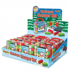 Playwrite Christmas Ink Pad Stamper Set image 1