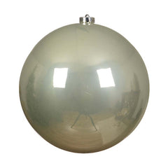 Decoris XL Shatterproof Bauble in White Mint image 0