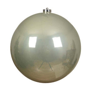 Decoris XL Shatterproof Bauble in White Mint image 0