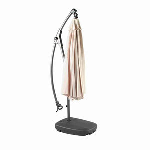 Bramblecrest Gloucester 3m Round Cantilever Parasol in Sand with Base &amp; Cover image 5