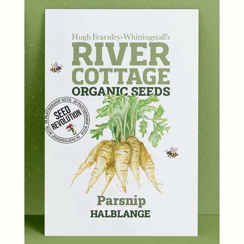 River Cottage Organic Seeds – Parsnip ‘Halblange’ (1 Packet) image 0