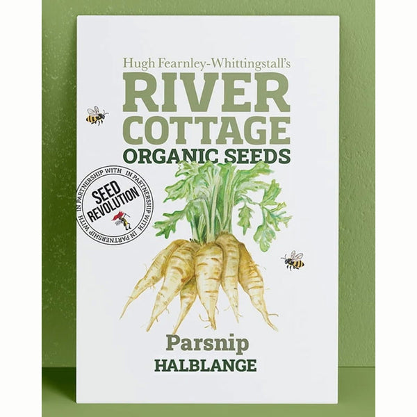 River Cottage Organic Seeds – Parsnip ‘Halblange’ (1 Packet) image 0