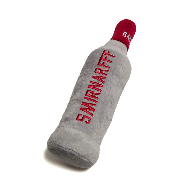 CatwalkDog Smirnarff Vodka Bottle Plush Dog Toy image 0