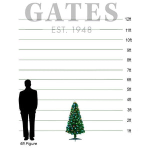 Everlands Fibre Optic Prestwick Pre-Lit Christmas Tree - 4ft image 1