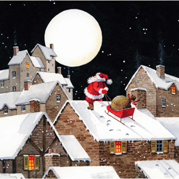 Ling Charity Christmas Cards - Santa (Pack of 6) image 0