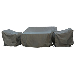 Bramblecrest Covers for Aluminium 3-Seat Sofa Lounge Set image 0