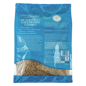 Johnston & Jeff Mealworm & Calciworm Combo 1kg image 1