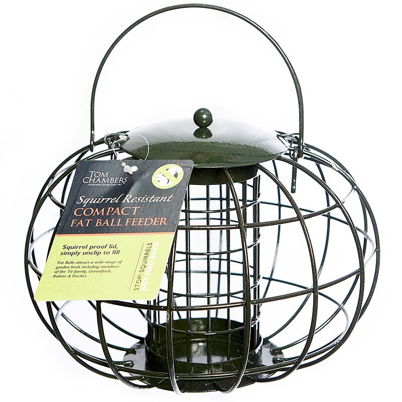 Tom Chambers Squirrel Resistant Compact Fat Ball Feeder image 0