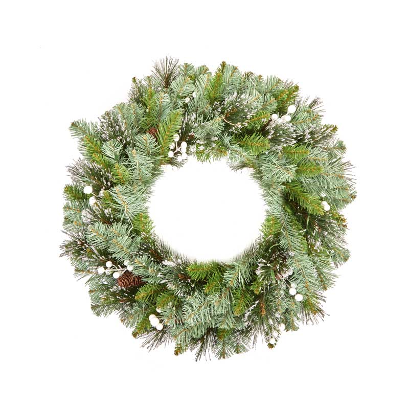 National Tree Glittery Crestwood Wreath image 0