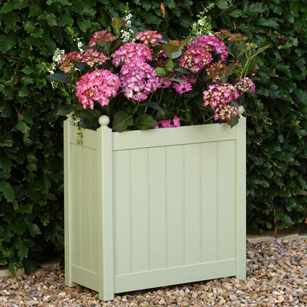 AFK Garden Classic Tall Painted Trough Sage Green