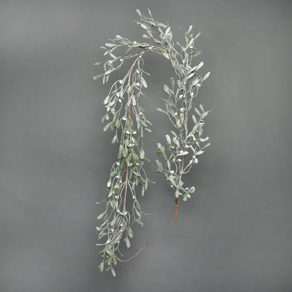 APAC Frosted Mistletoe Garland