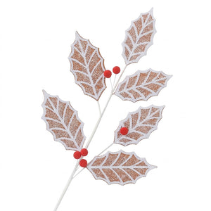 APAC Gingerbread Holly Berry Spray