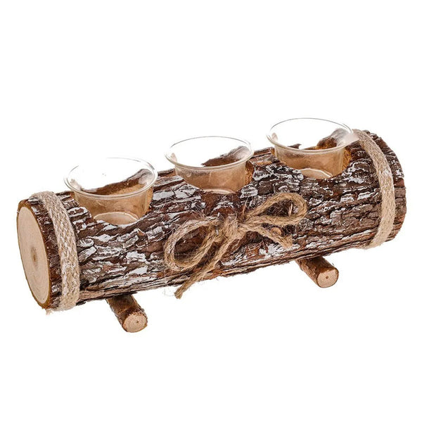 APAC Log Tealight Holder